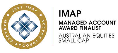 IMAP 2021 Awards Finalist AUS equity Small Caps