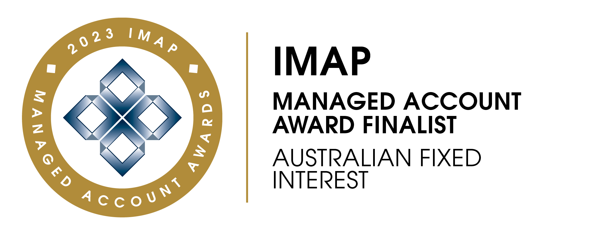 IMAP Managed Acount Awards 2023 Finalist Fixed Interest