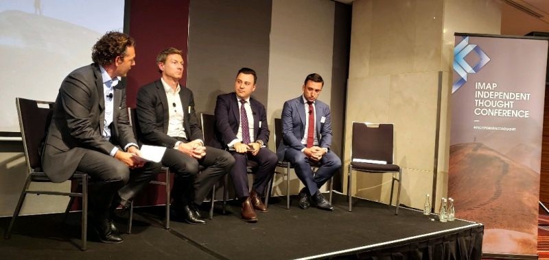 IMAP Independent Thought Conference Panel discussing property & infrastructure investment